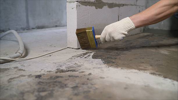 Crawl space vapor barrier installation in Lodi, OH